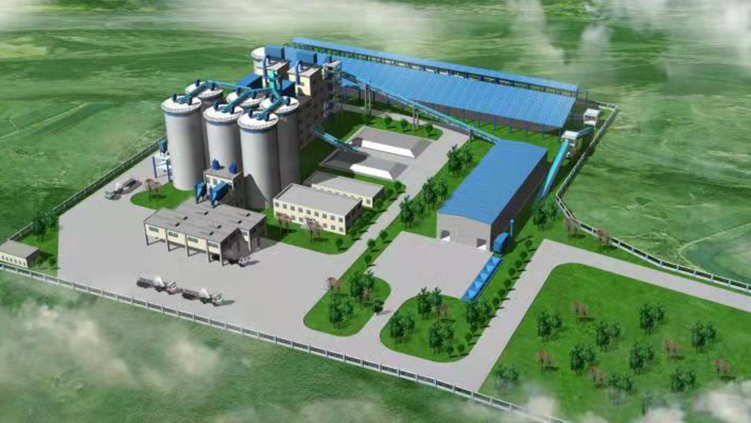 1.2 Million Tons Grinding Station Design Project in Sanfu, Indonesia